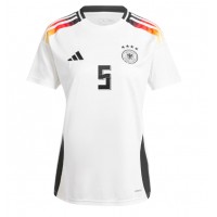 Nemecko Pascal Gross #5 Domáci futbalový dres ME 2024 Krátky Rukáv